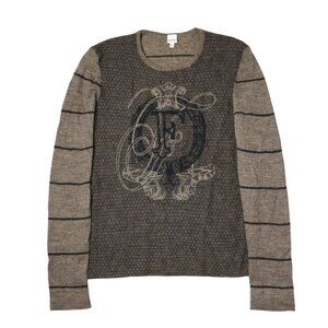rare 2010s Gianfranco Ferre knit sweater